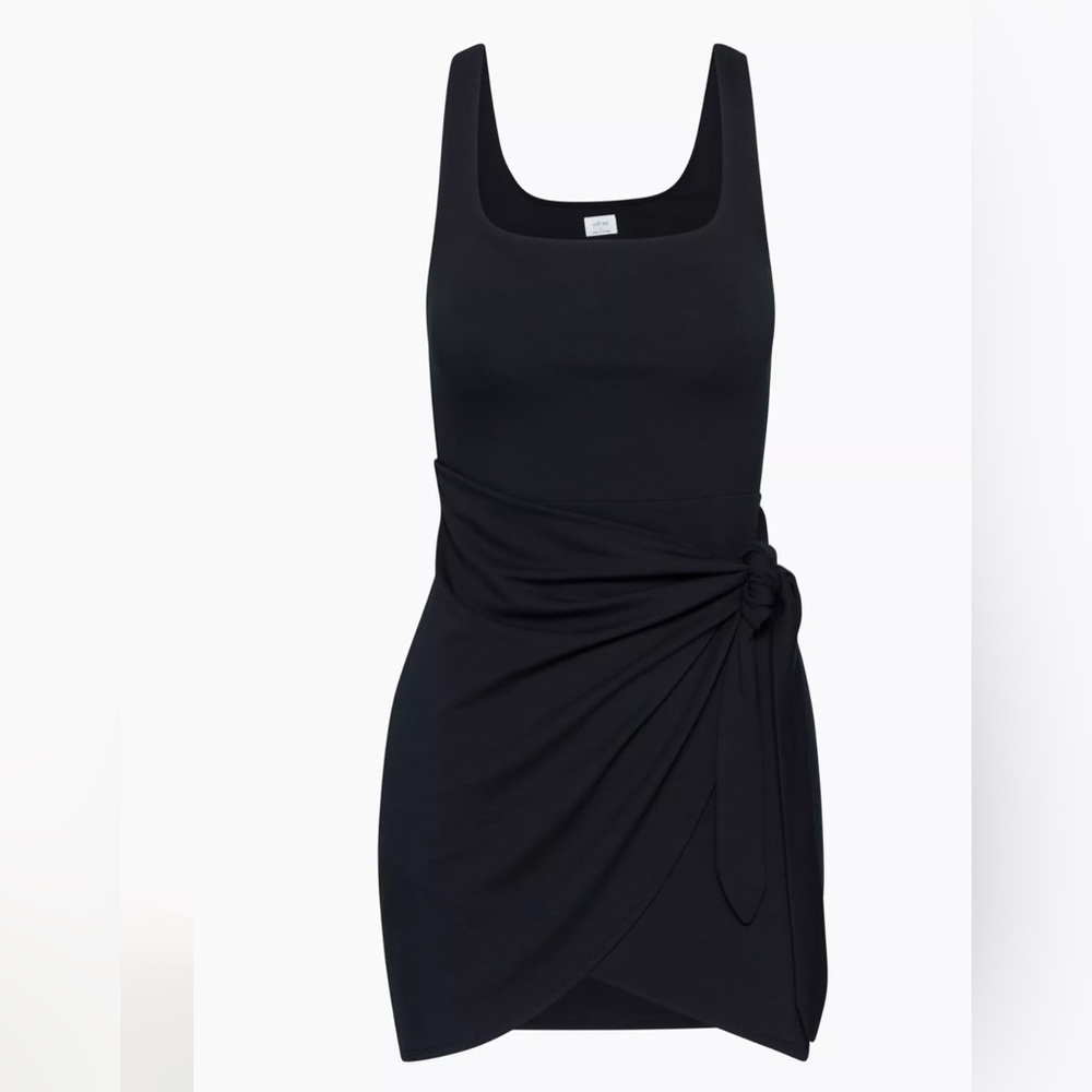 Aritzia Wilfred Saturn Wrap Mini Dress